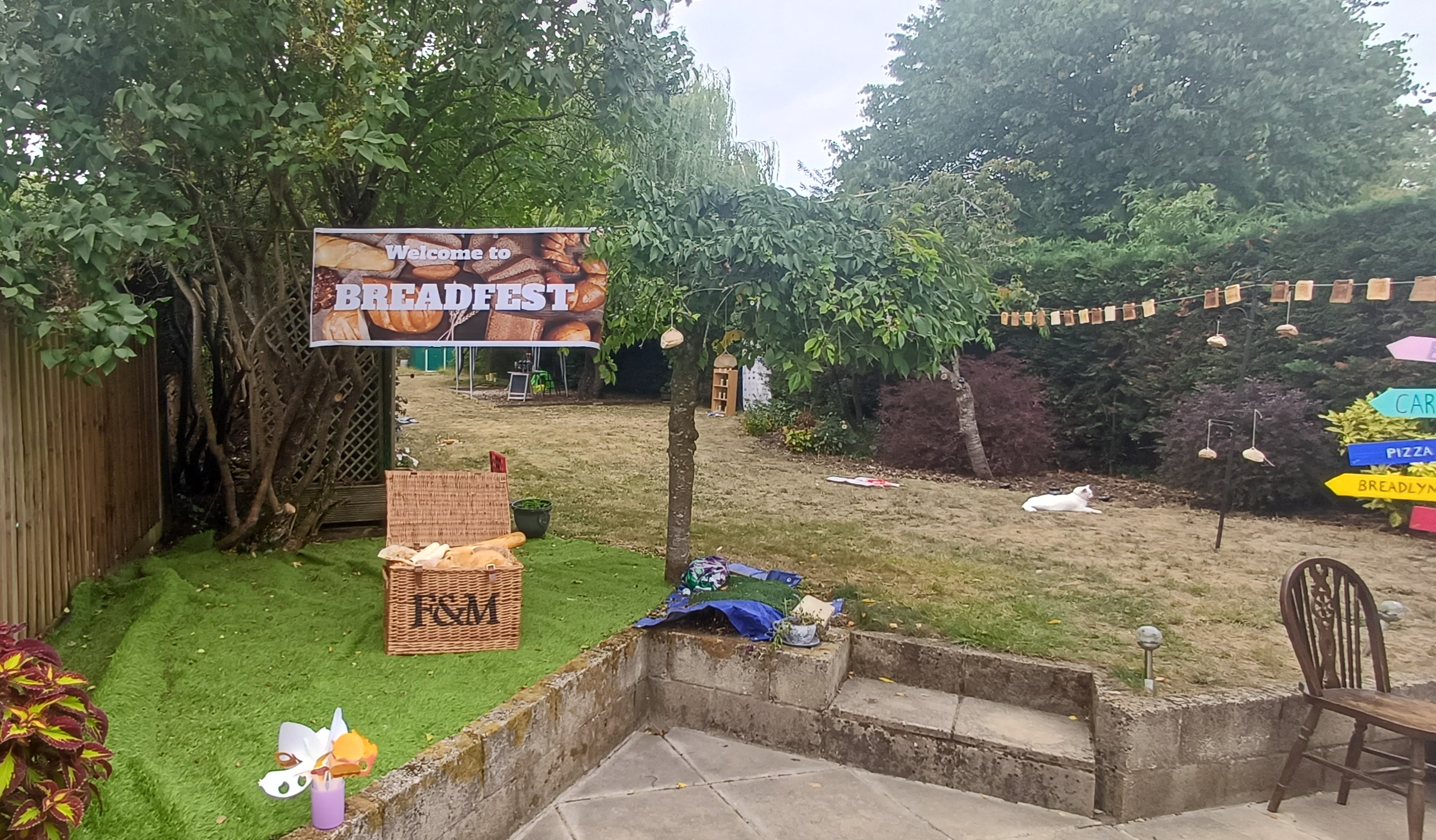 The entrance to Breadfest 0
